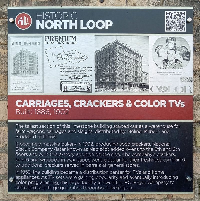 Carriages, Crackers & Color TVs Marker. Click for full size. Carriages, Crackers & Color TVs Marker image. Click for full size.