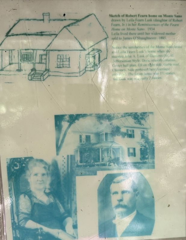 Robert Fearn Home from adjacent info stand. Click for full size. Robert Fearn Home from adjacent info stand image. Click for full size.