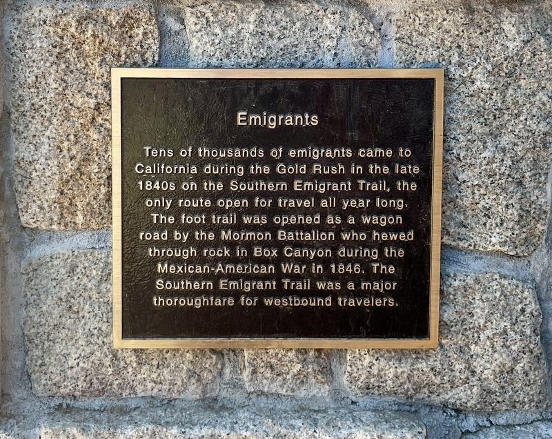 Emigrants Marker image. Click for full size.