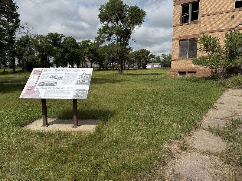 Grand Rapids, North Dakota Marker. Click for full size. Grand Rapids, North Dakota Marker image. Click for full size.