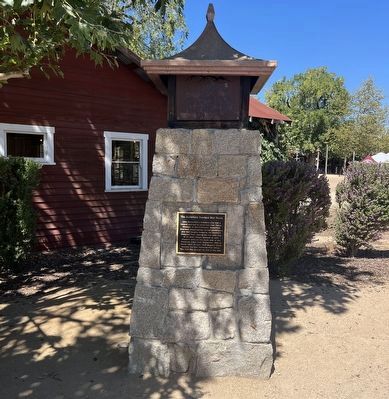 The Butterfield Overland Mail Route Marker image. Click for full size.