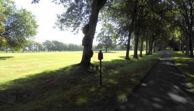 1st Canadian Parachute Battalion - Marker in context. Click for full size. 1st Canadian Parachute Battalion - Marker in context image. Click for full size.