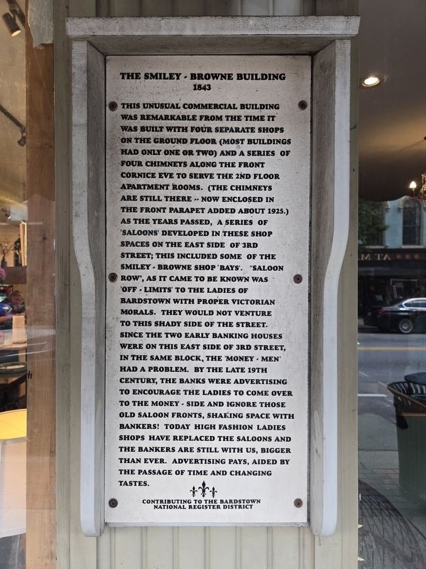 The Smiley - Browne Building Marker image. Click for full size.