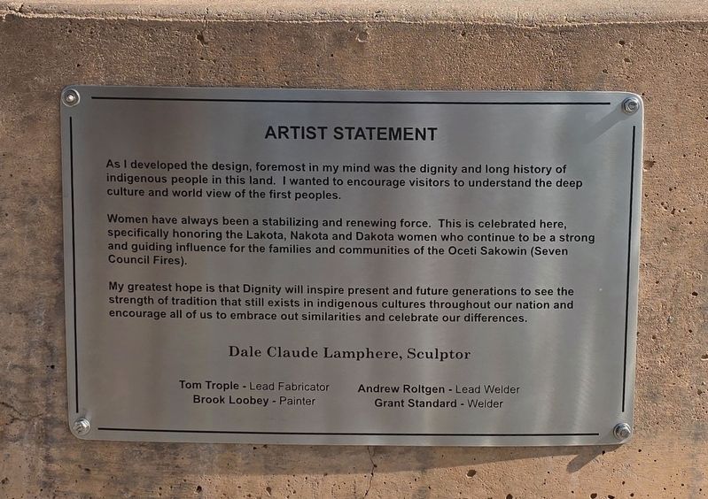 Artist Statement Marker image. Click for full size.