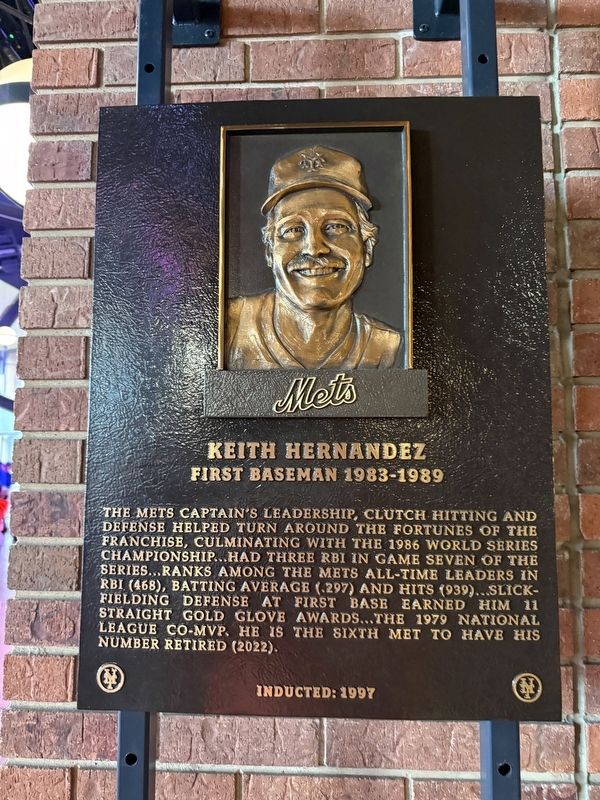 Keith Hernandez Marker image. Click for full size.