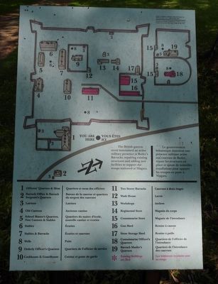 Butler's Barracks - Site Map. Click for full size. Butler's Barracks - Site Map image. Click for full size.