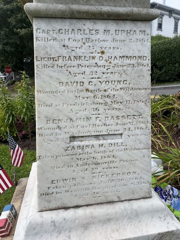 Chatham Civil War Monument. Click for full size. Chatham Civil War Monument image. Click for full size.
