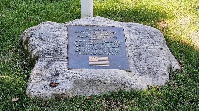 Lt. Col. John Hulbert Residence Marker. Click for full size. Lt. Col. John Hulbert Residence Marker image. Click for full size.
