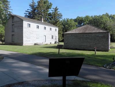 Butler's Barracks - Marker in context image. Click for full size.