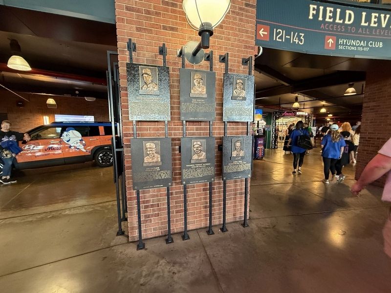 Several markers at Citi Field. Click for full size. Several markers at Citi Field image. Click for full size.