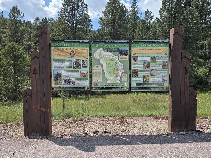 Discover the Black Hills National Forest Marker. Click for full size. Discover the Black Hills National Forest Marker image. Click for full size.