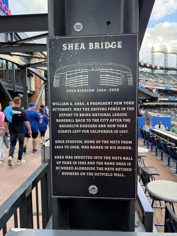 Shea Bridge Marker. Click for full size. Shea Bridge Marker image. Click for full size.