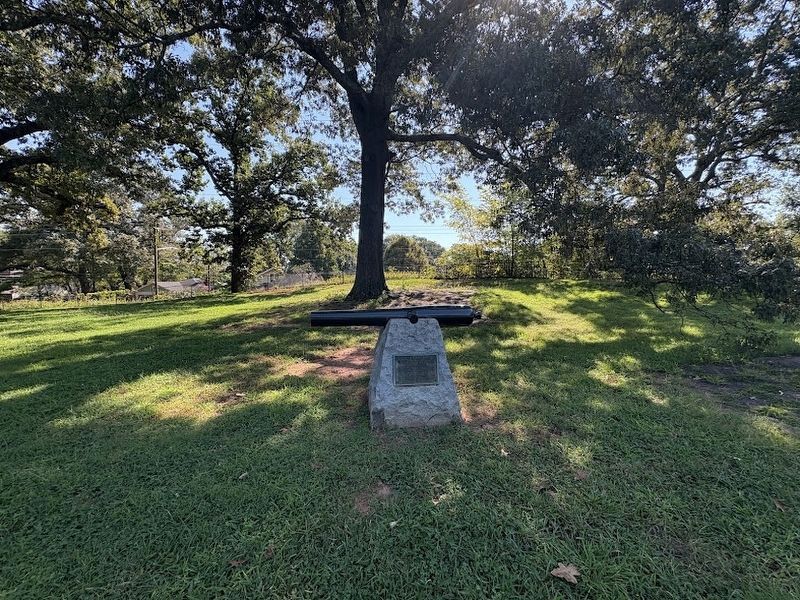 This Line of Breastworks Marker (with the replaced cannon). Click for full size. This Line of Breastworks Marker (with the replaced cannon) image. Click for full size.