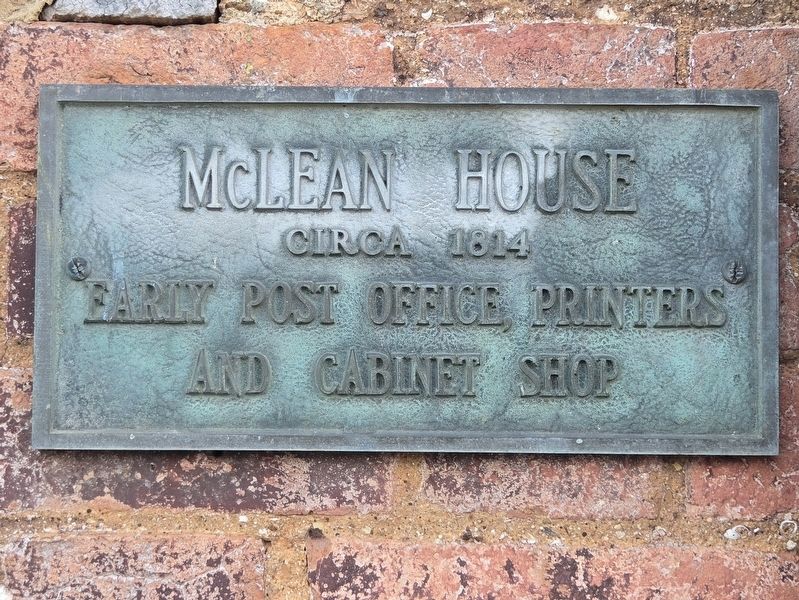McLean House Marker image. Click for full size.