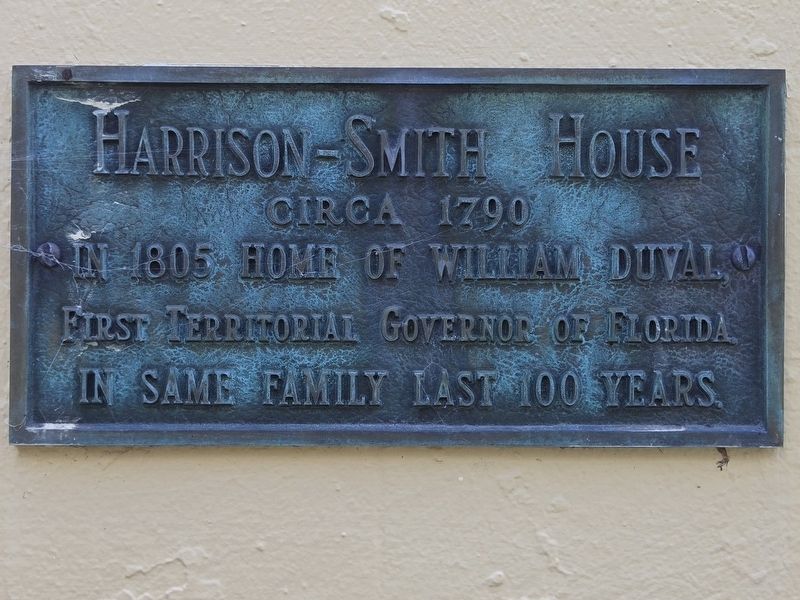 Harrison-Smith House Marker image. Click for full size.