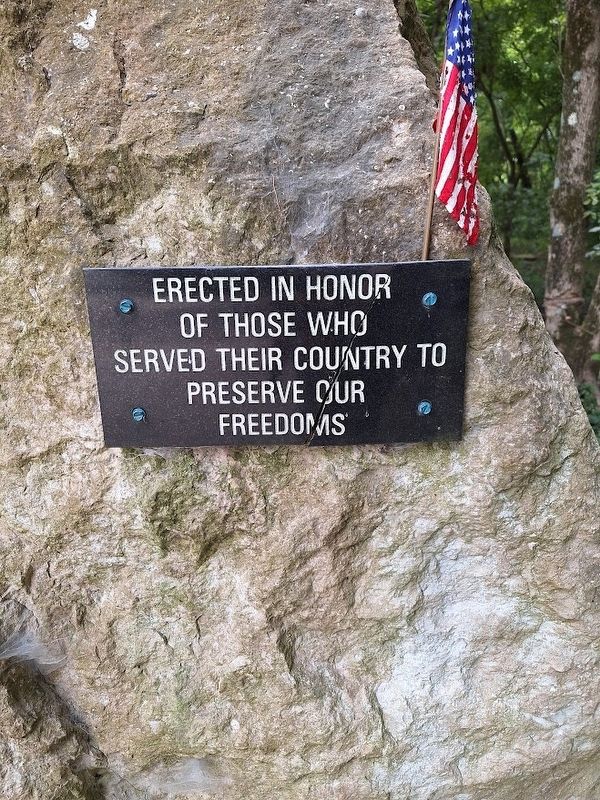 Veterans Memorial Marker. Click for full size. Veterans Memorial Marker image. Click for full size.