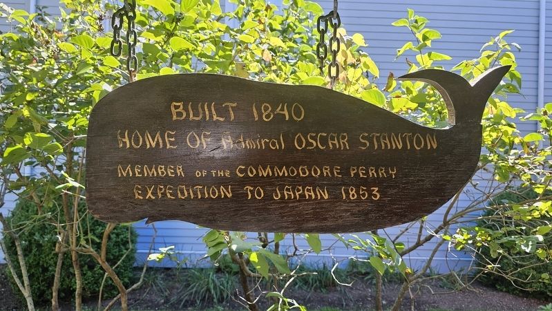 Home of Admiral Oscar Stanton Marker image. Click for full size.