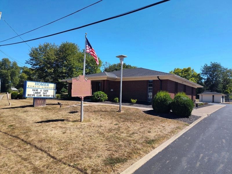 Homer Public Library image. Click for full size.