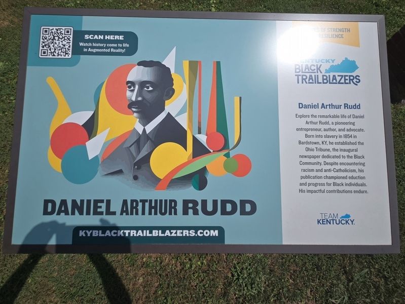 Daniel Arthur Rudd Marker. Click for full size. Daniel Arthur Rudd Marker image. Click for full size.