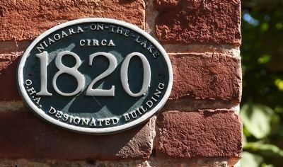 McDougal-Harrison House 1820 - Marker image. Click for full size.