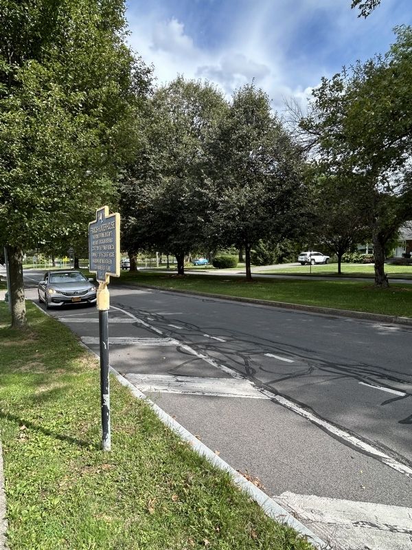 Looking East From Francis Hunter House Marker. Click for full size. Looking East From Francis Hunter House Marker image. Click for full size.