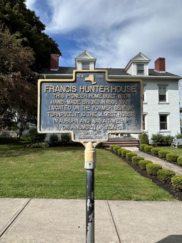 Francis Hunter House Marker. Click for full size. Francis Hunter House Marker image. Click for full size.