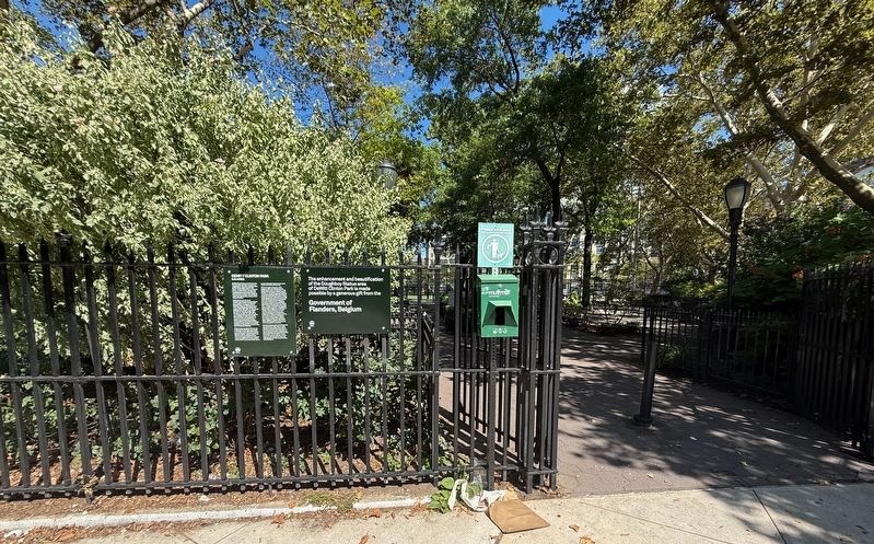 DeWitt Clinton Park Marker image. Click for full size.