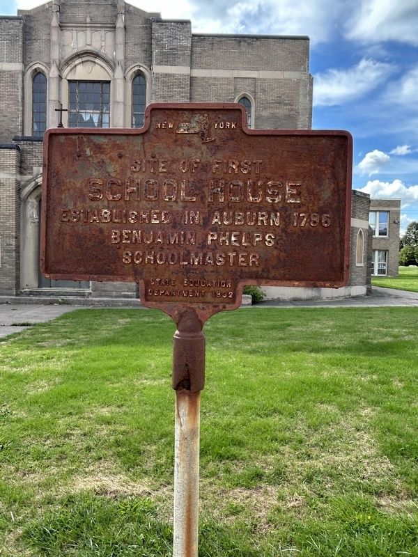 Site of First Marker image. Click for full size.