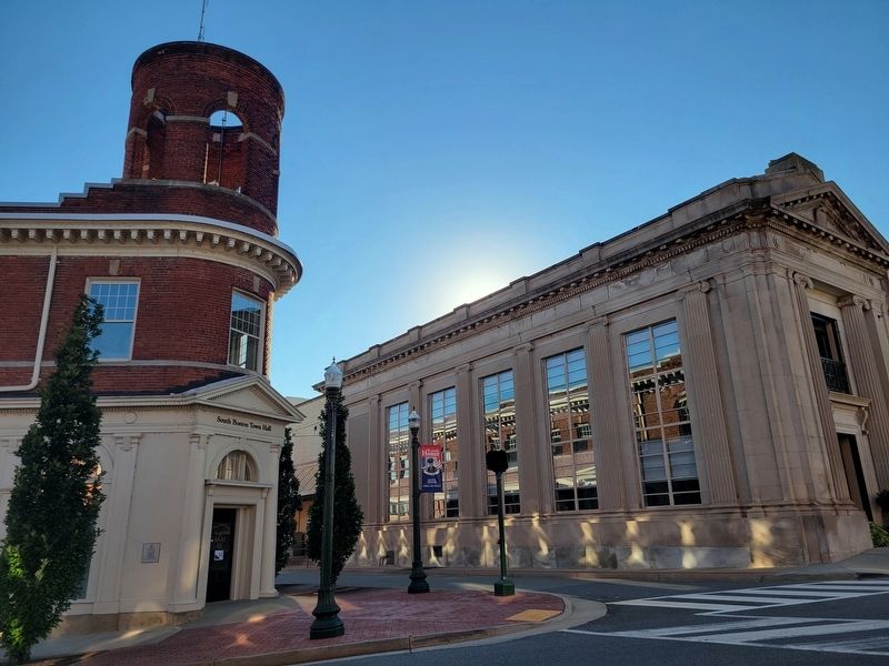 South Boston Historic District Marker image. Click for full size.