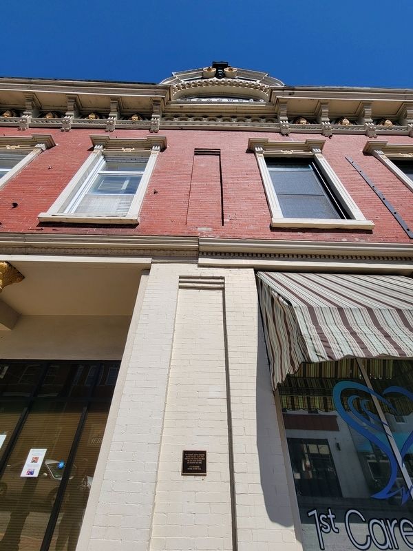 Glasscock Hardware Building Marker image. Click for full size.