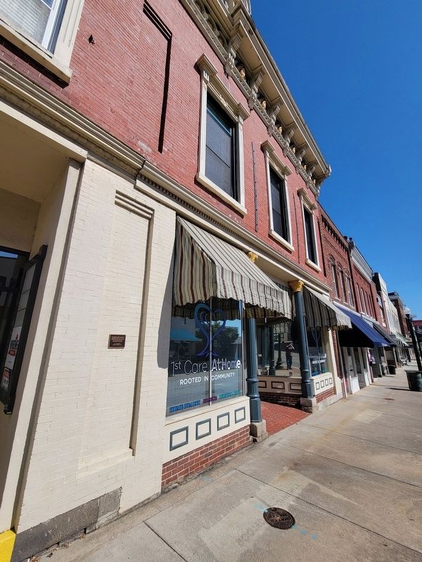 Glasscock Hardware Building Marker image. Click for full size.