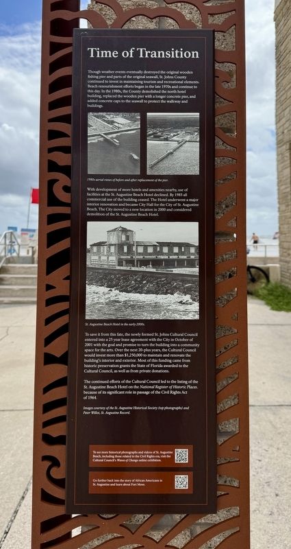Time of Transition Marker. Click for full size. Time of Transition Marker image. Click for full size.