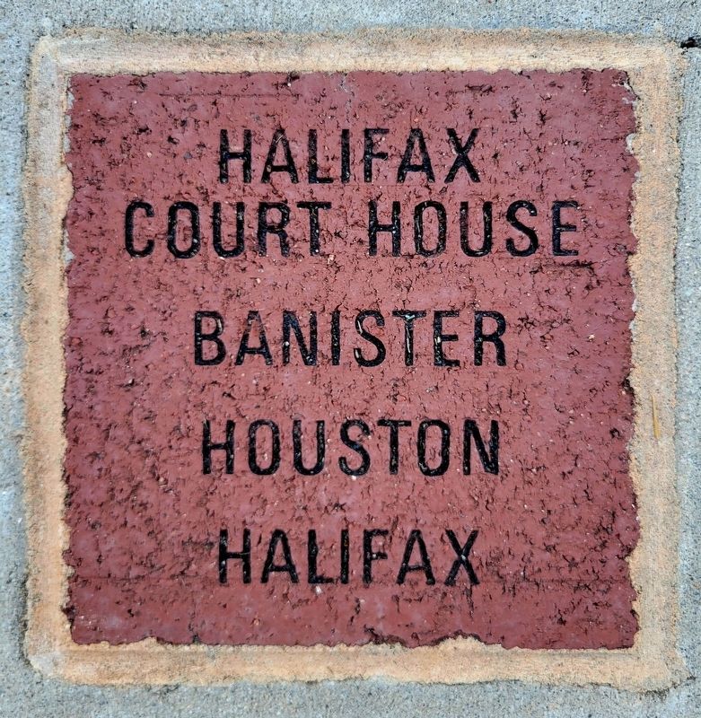 Historic Court House Pavement Marker. Click for full size. Historic Court House Pavement Marker image. Click for full size.