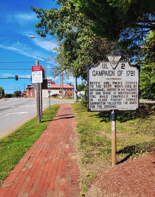 Campaign of 1781 Marker. Click for full size. Campaign of 1781 Marker image. Click for full size.
