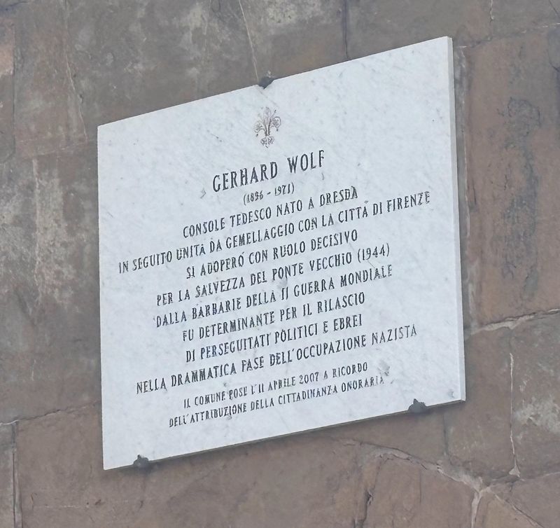 Gerhard Wolf Marker image. Click for full size.