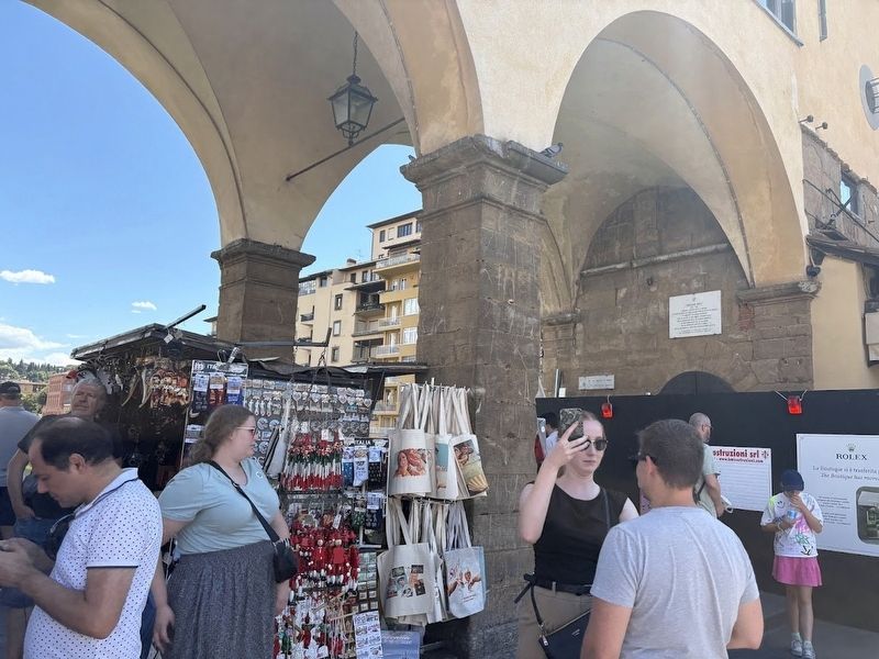 Gerhard Wolf Marker on the Ponte Vecchio image. Click for full size.