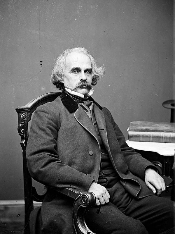 Nathaniel Hawthorne (1804-1864). Click for full size. Nathaniel Hawthorne (1804-1864) image. Click for full size.