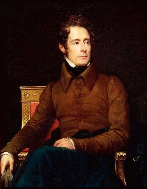 Alphonse de Lamartine Marker image. Click for full size.