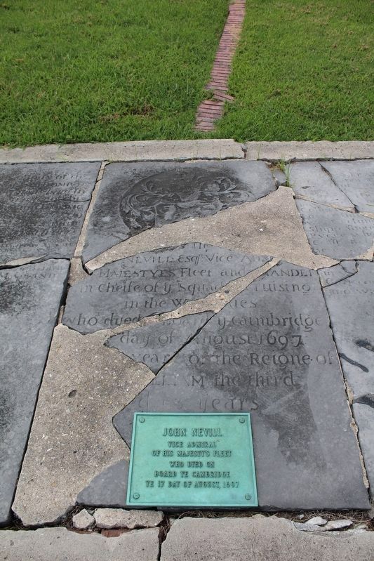 Vice Admiral Nevill's Gravestone. Click for full size. Vice Admiral Nevill's Gravestone image. Click for full size.