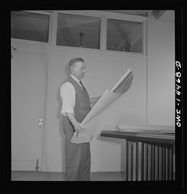Architect [Candela], who designed the Red Hook housing development in Brooklyn image. Click for full size.