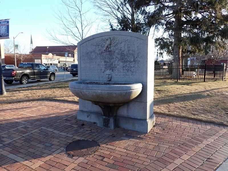 Walpole French and Indian War Monument image. Click for full size.