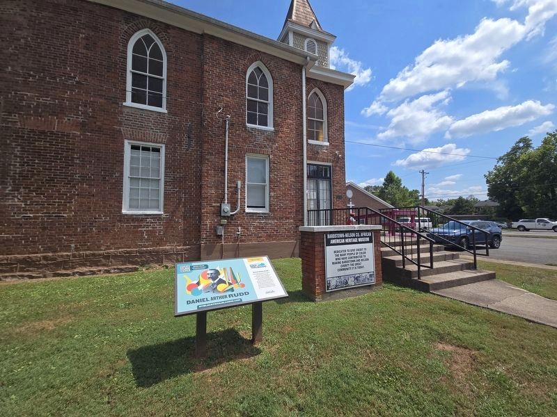 Former Union Church, now housing Bardstown-Nelson County African American Heritage Museum image. Click for full size.