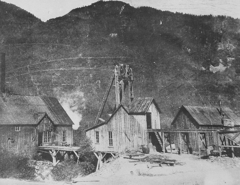 Marker detail: The Atlantic Cable Mine. Click for full size. Marker detail: The Atlantic Cable Mine image. Click for full size.