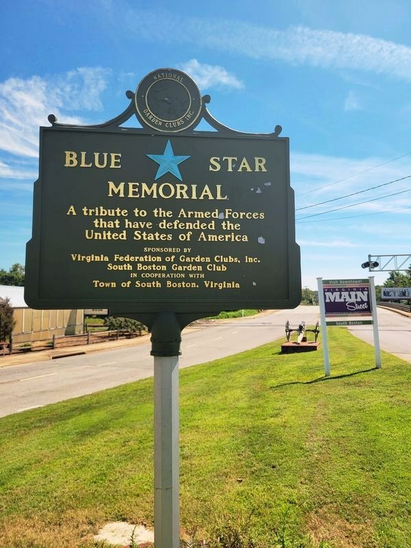Blue Star Memorial Highway. Click for full size. Blue Star Memorial Highway image. Click for full size.