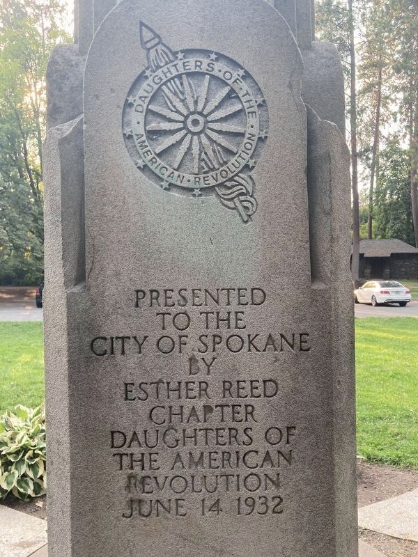 George Washington Marker - Reverse Side. Click for full size. George Washington Marker - Reverse Side image. Click for full size.
