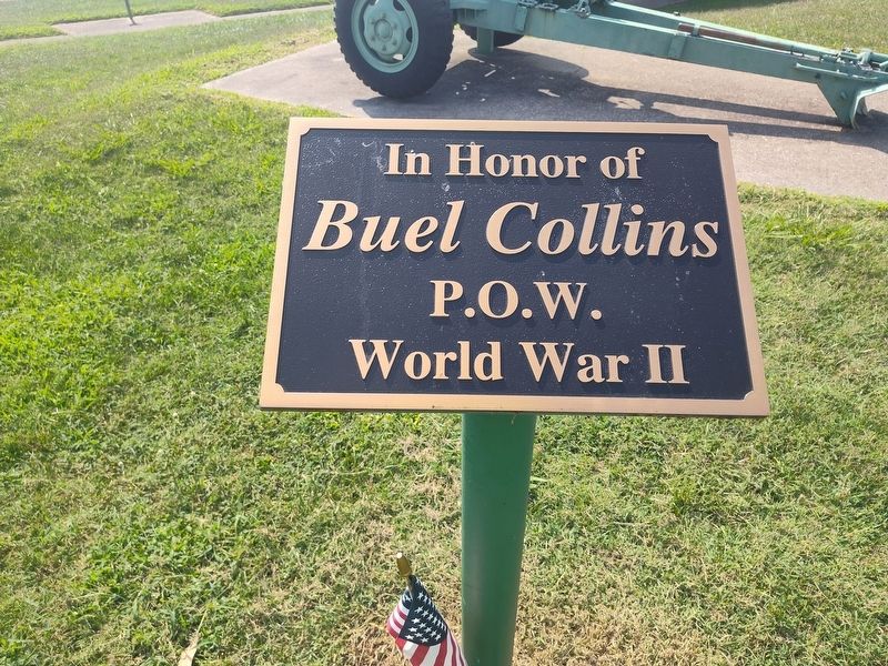 Buel Collins Marker. Click for full size. Buel Collins Marker image. Click for full size.