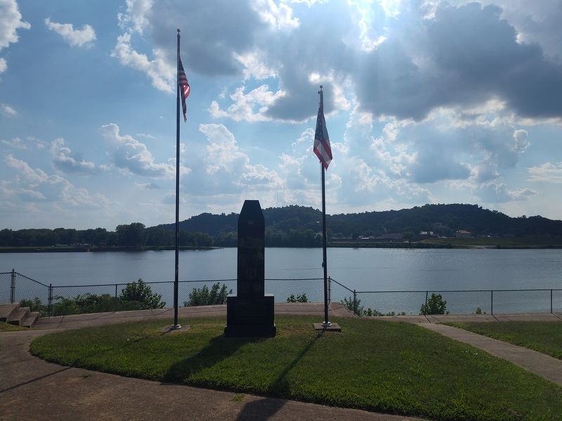 South Point Veterans Memorial. Click for full size. South Point Veterans Memorial image. Click for full size.