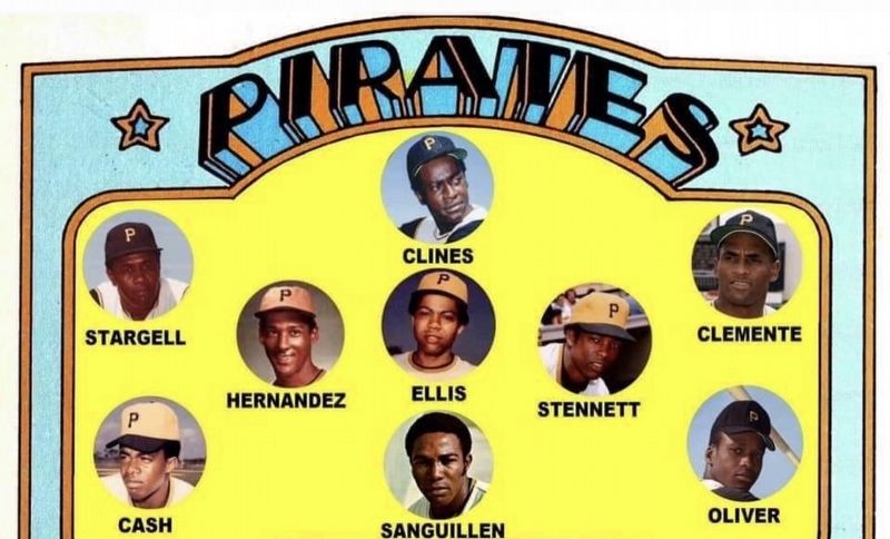 First MLB All-Minority Lineup Marker image. Click for full size.