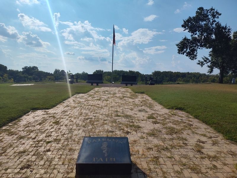 Woodland Cemetery Veterans Memorial. Click for full size. Woodland Cemetery Veterans Memorial image. Click for full size.