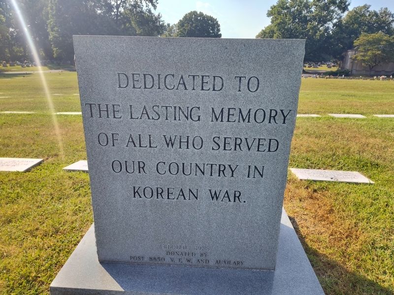 Korean War Memorial. Click for full size. Korean War Memorial image. Click for full size.